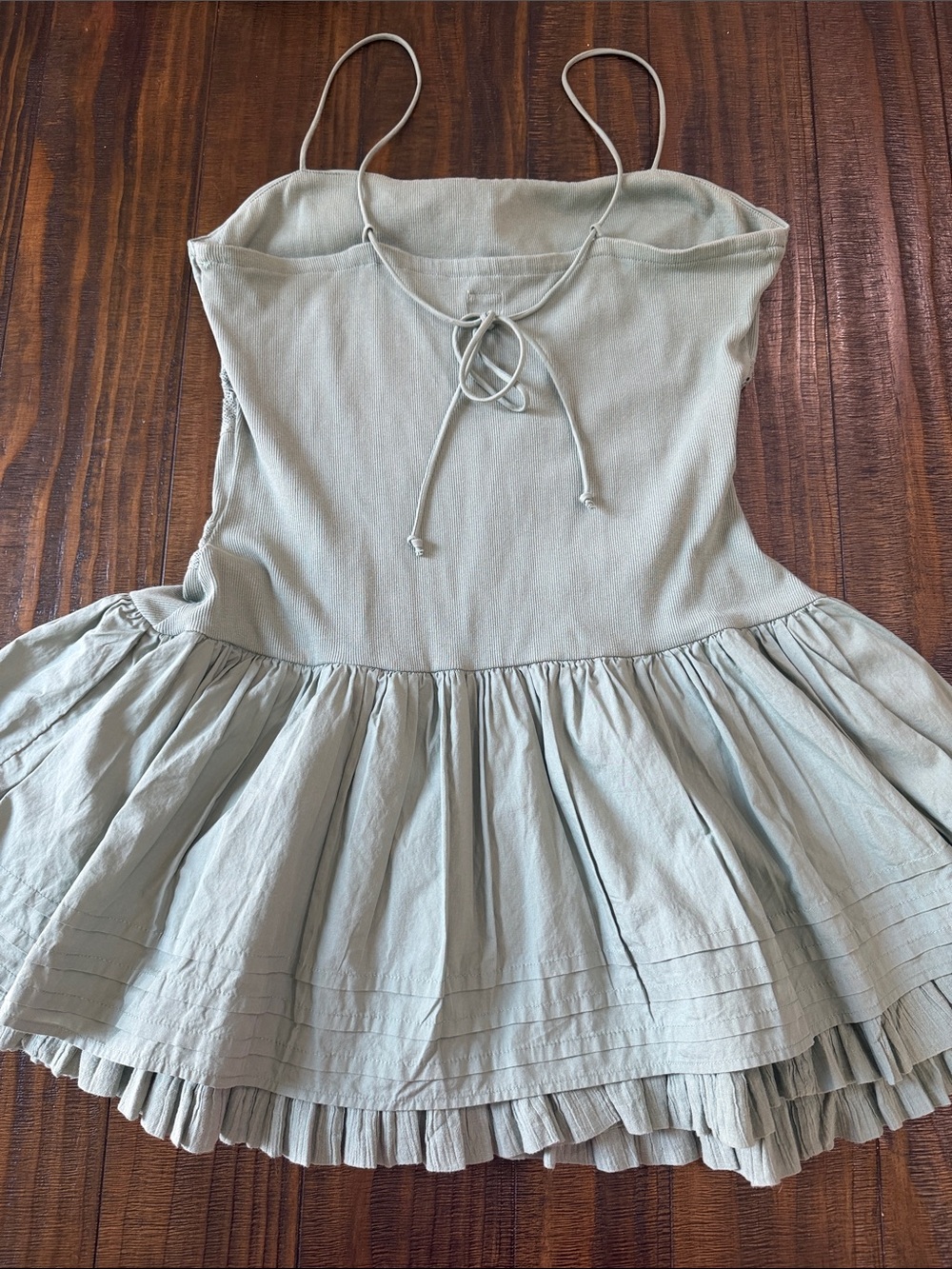 NWOT Free People Lace Pleated Dress - Picture 3 of 4